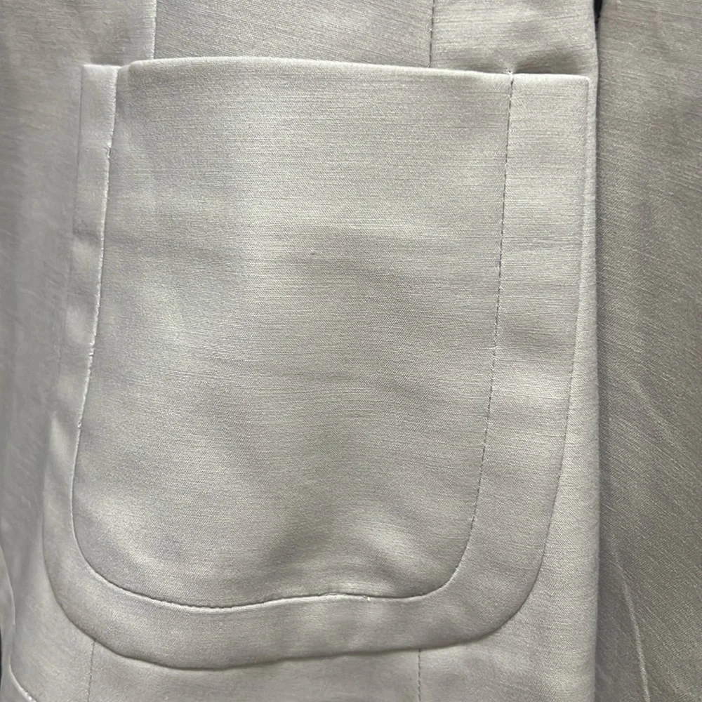 Banana Republic Women's Petite Taupe Blazer Jacket 00P - Picture 8 of 8